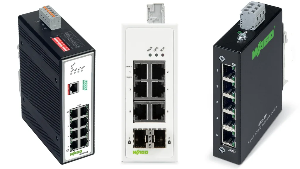 WAGO Ethernet Switches available from LED Controls.