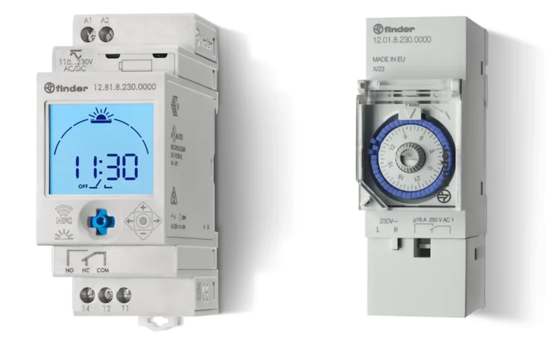 Finder 12 Series Time Switches at LED Controls