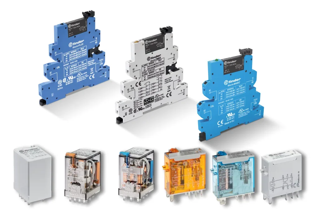 Finder Relays available at LED Controls