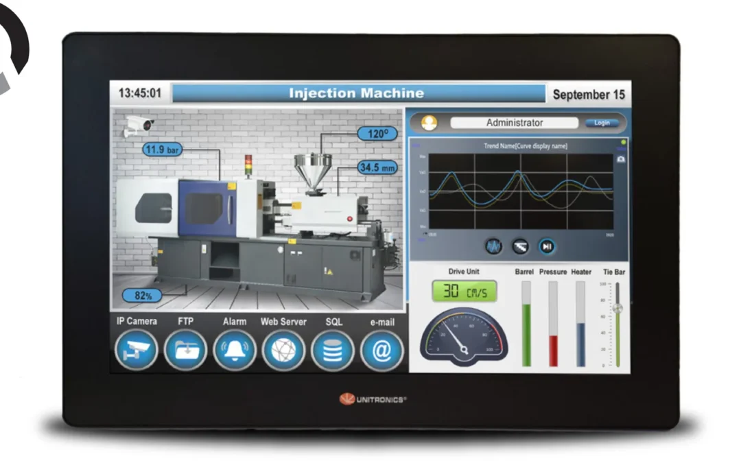 Unitronics UniStream 15.6 PLC HMI – Big Screen Control