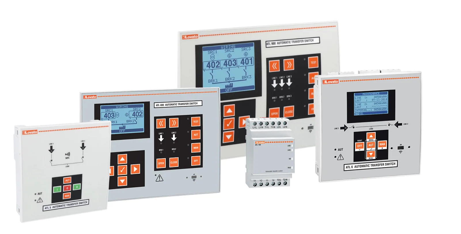 Lovato ATL Automatic Transfer Controllers available from LED Controls. 