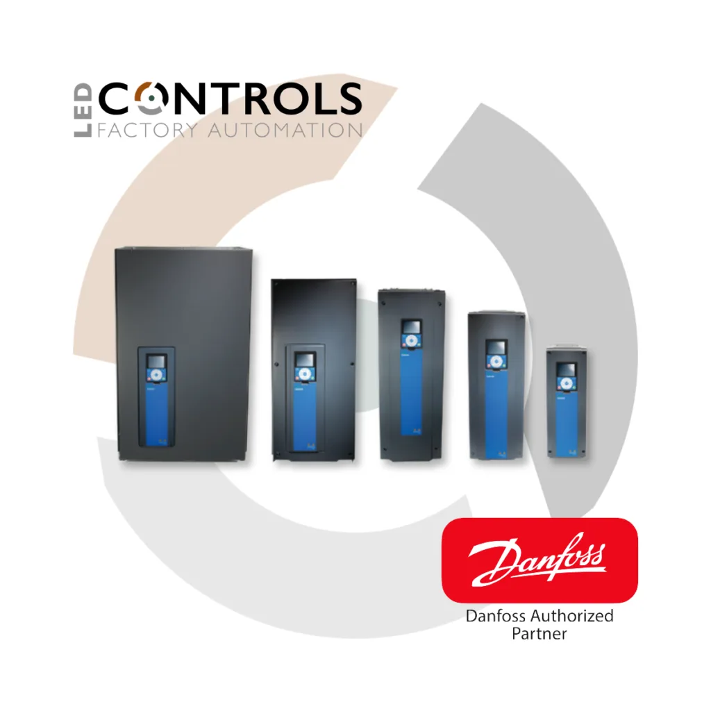 LED Controls and Danfoss Drives bring you the Vacon 100 range of variable speed drives.