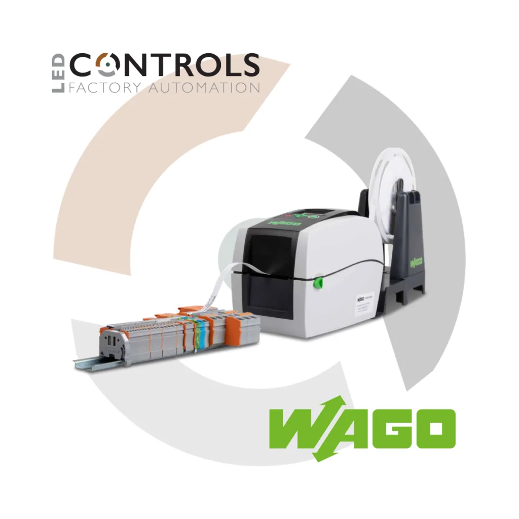 WAGO Thermal Transfer Smart Printer available now from LED Controls.