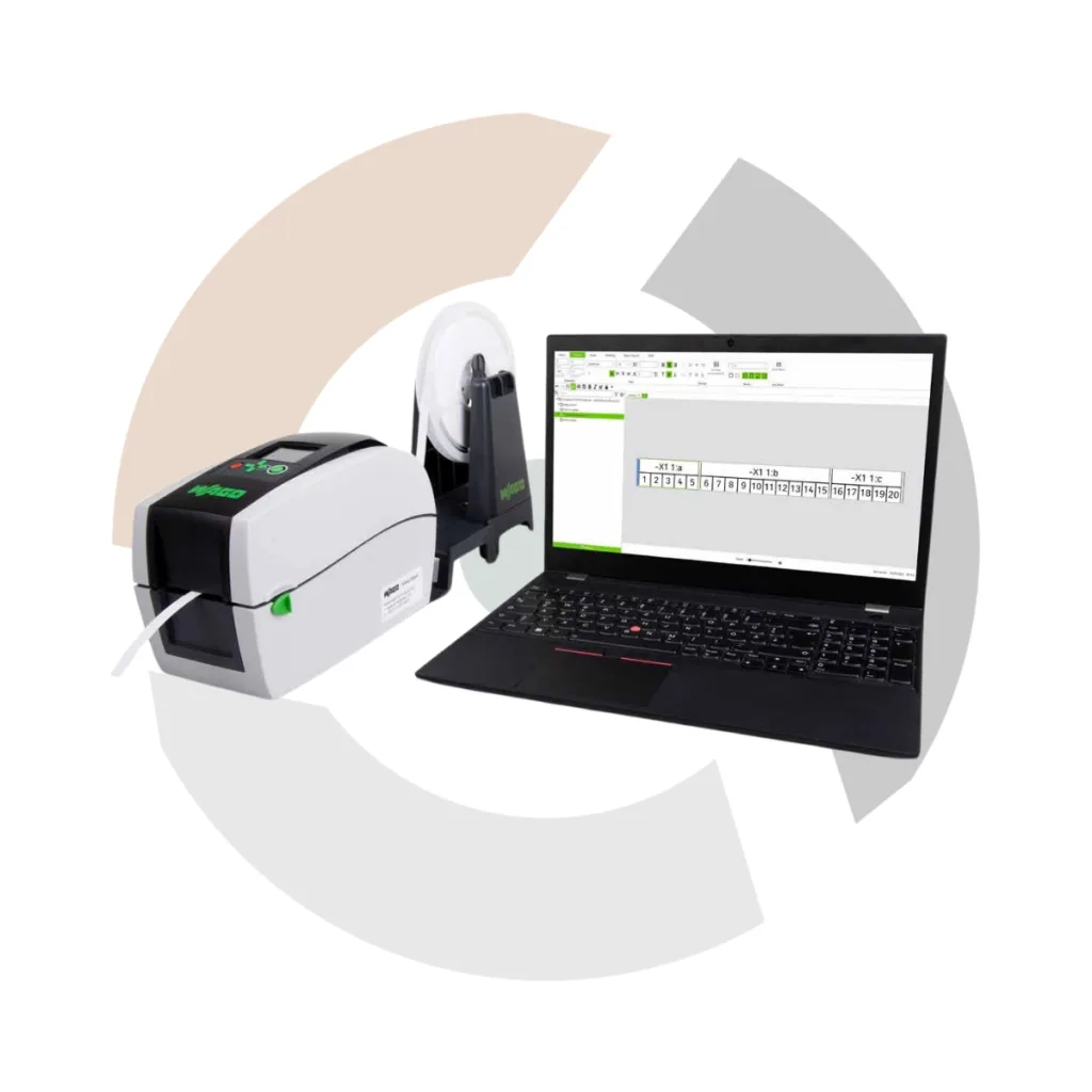 Software interface for WAGO Thermal Transfer Smart Printer available now from LED Controls.