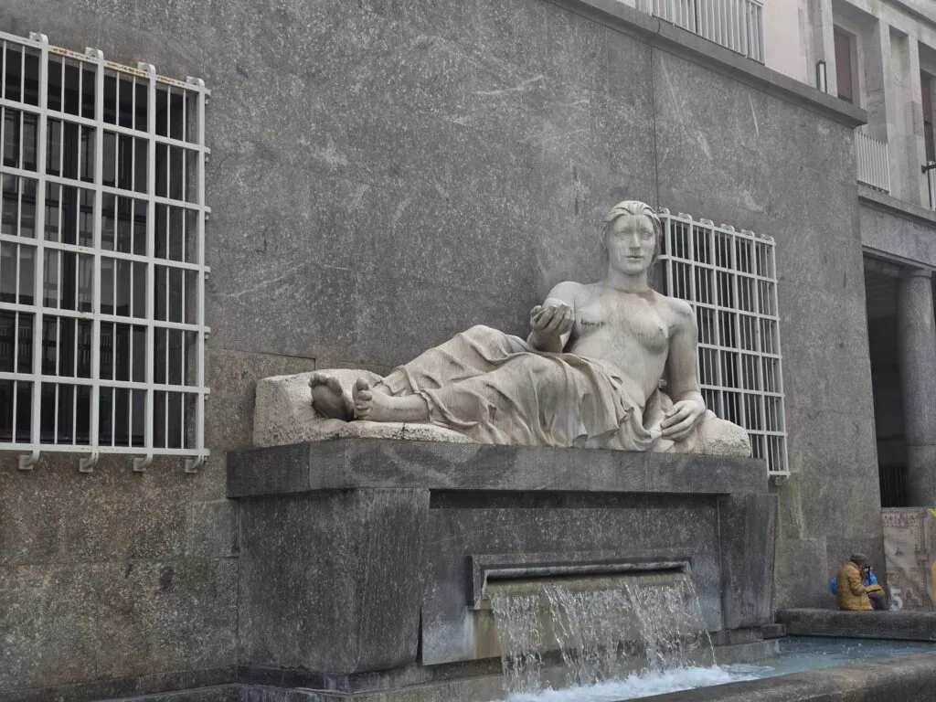 a statue