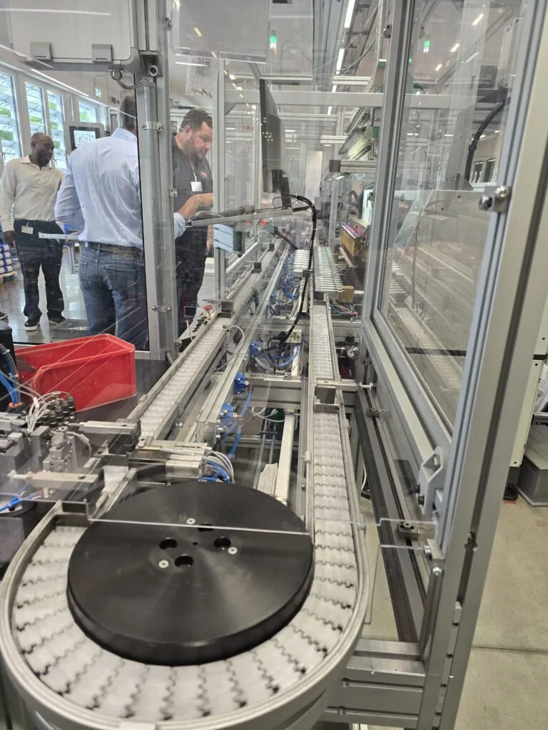 Conveyor at Finder factory