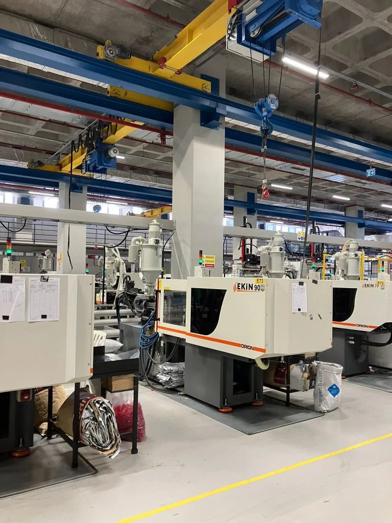 Inside the EMAS factory in Istanbul