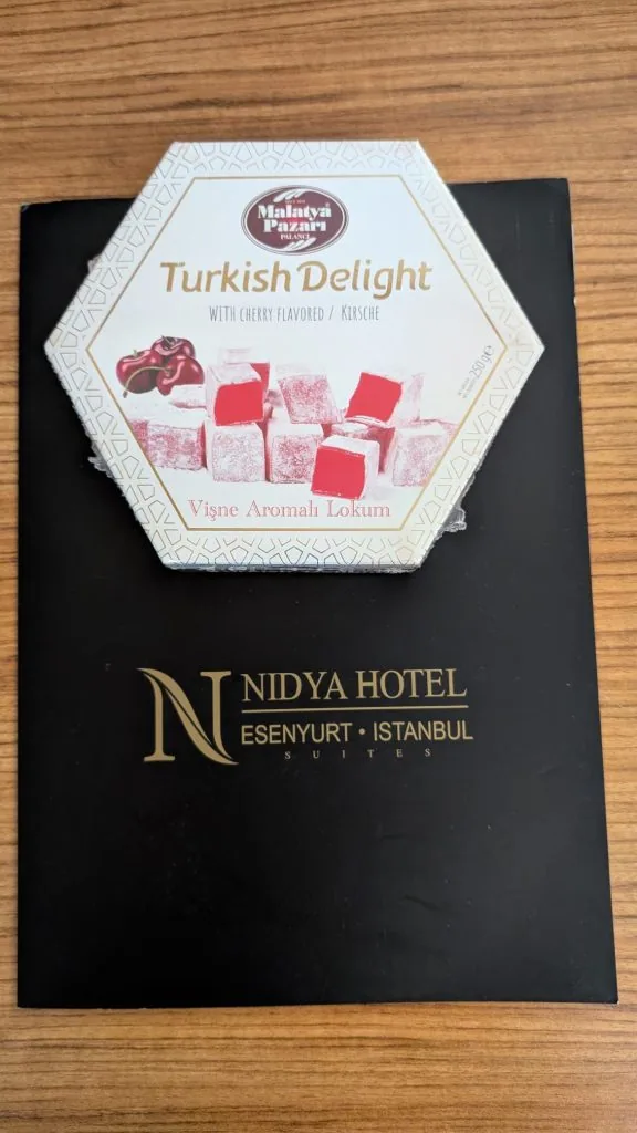 Turkish Delight at the Nidya Hotel Istanbul