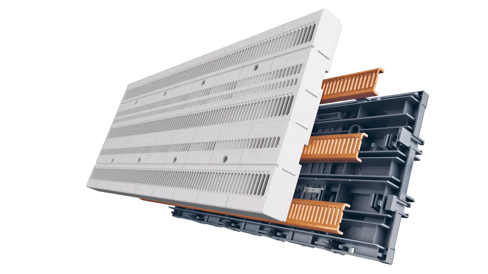 Wöhner Crossboard complete modular busbar system available at LED Controls.