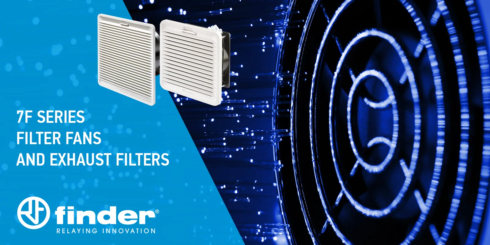 Finder Branded promo image of 7F Series Filter Fans