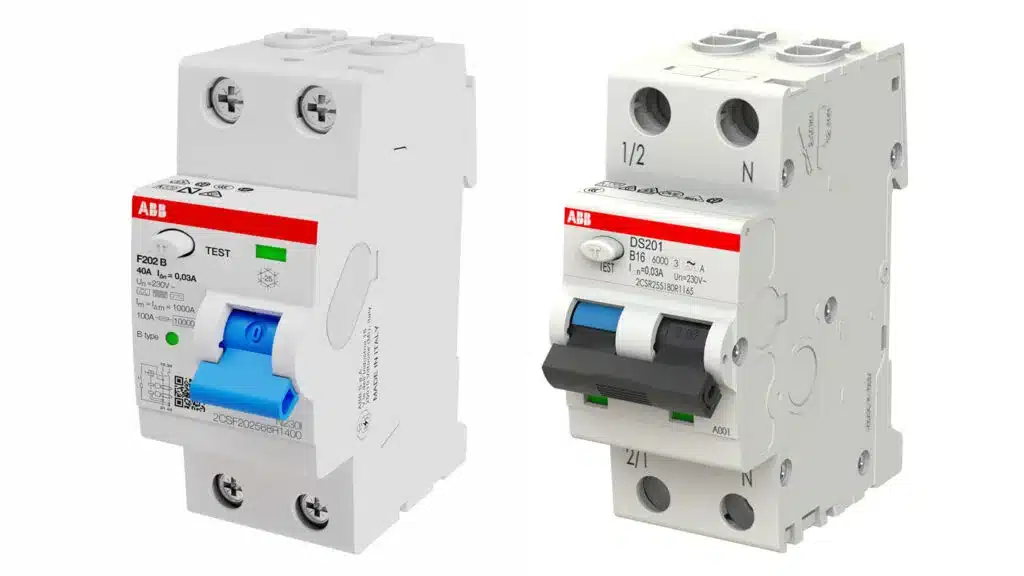 ABB RCDs available from LED Controls.