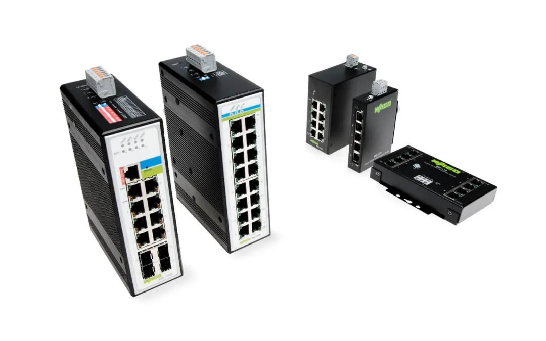 Reliable Networking with WAGO Industrial Ethernet Switches