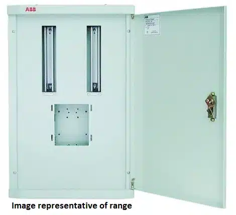 distribution board open