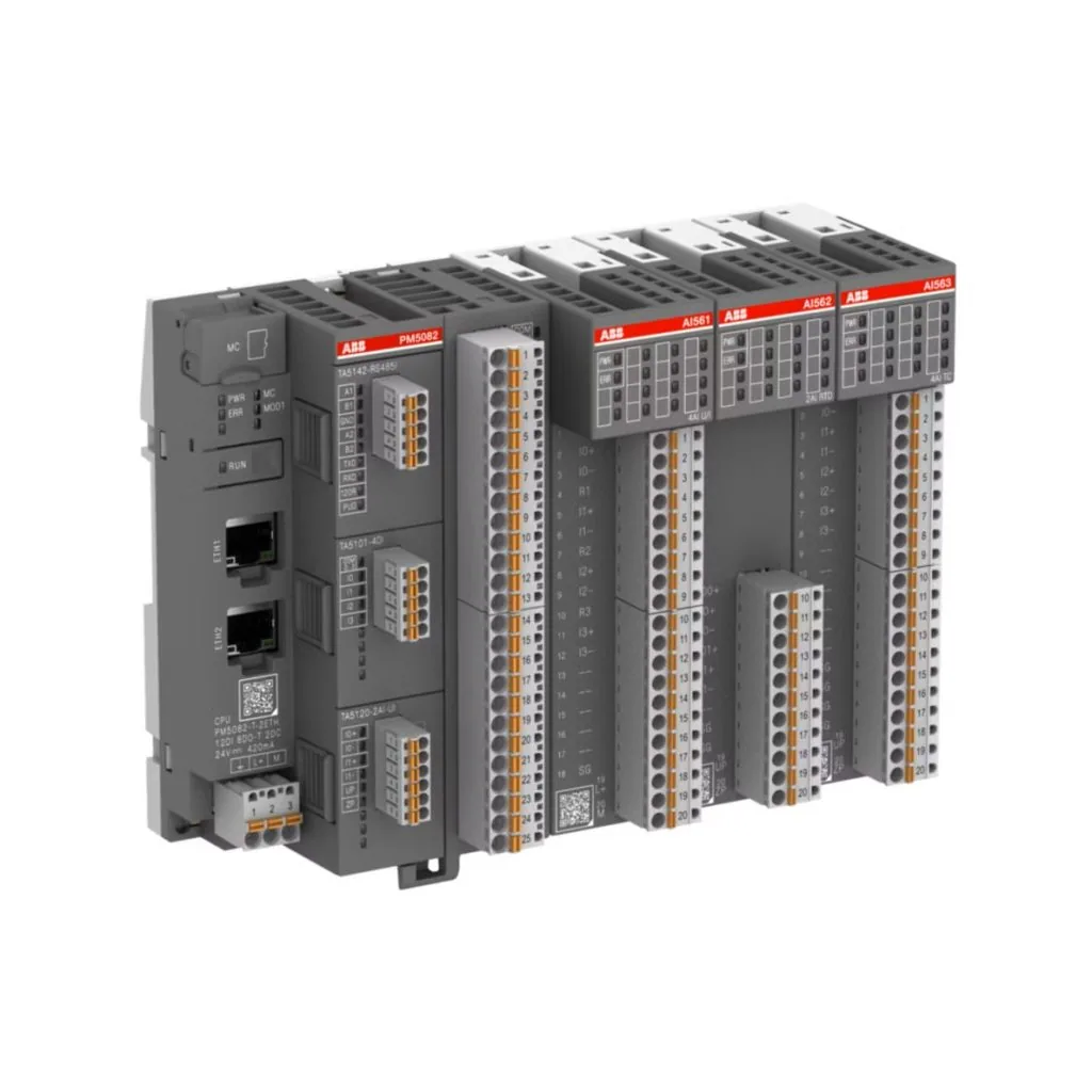 ABB AC500-eco PLCs available from LED Controls.