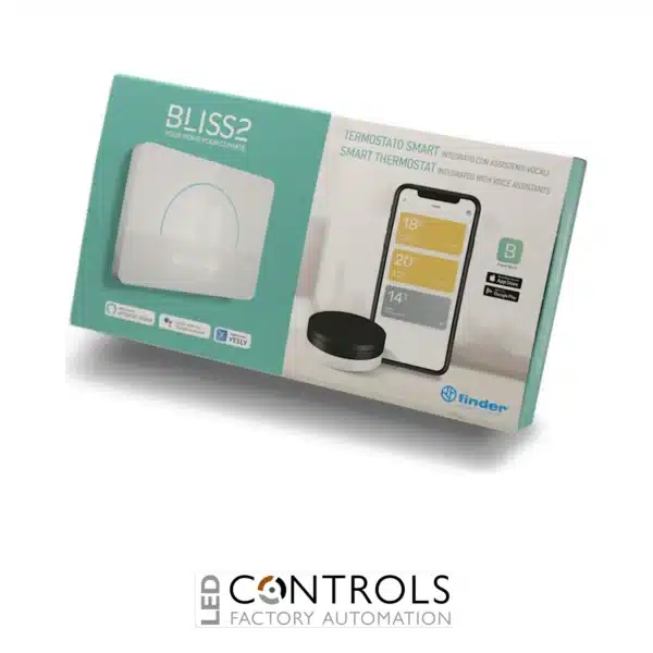 Finder BLISS2 smart thermostat and gateway bundle 1C.B1.9.005.0007POA for housebuilders
