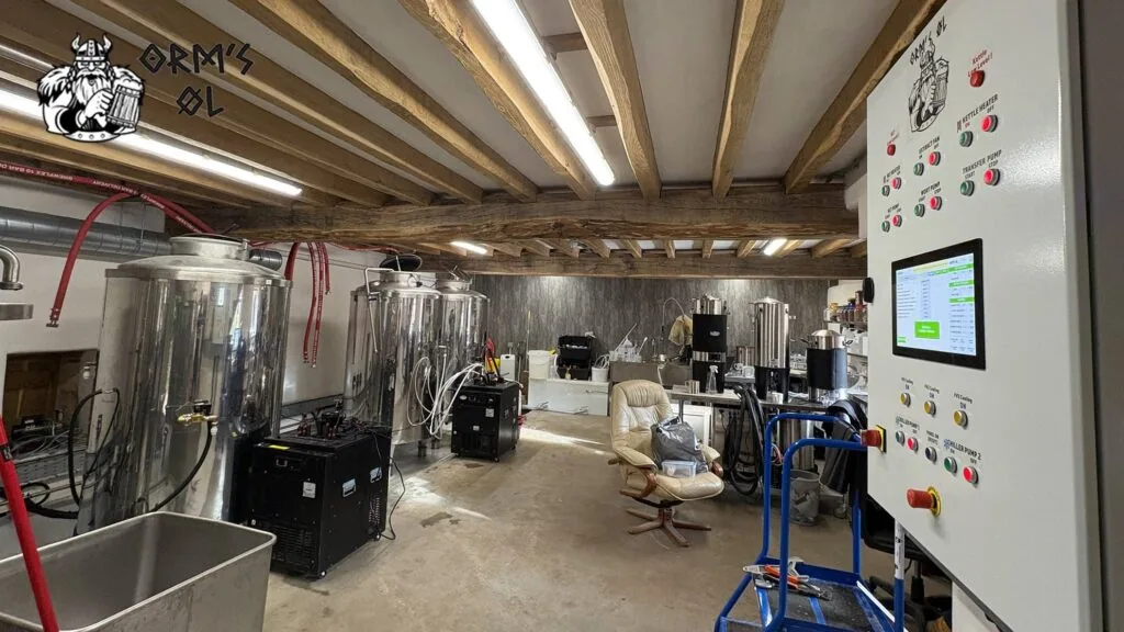 Orm's Brewery powered by WAGO PLC available from LED Controls