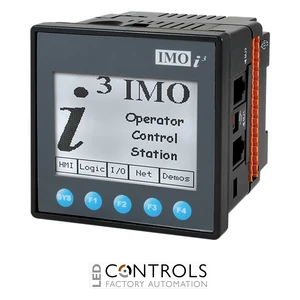 I3BX12Y/10E24-SEHF IMO i3BX  PLC/HMI/IO (PID, Axis) 12 DI, 12 DO, 6 UAI, 4AO