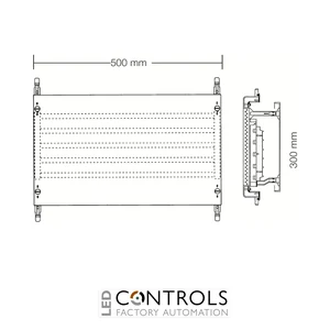 2CPX037813R9999 ABB ED72SA Busbar Expansion 2PW 5-Pole 250A