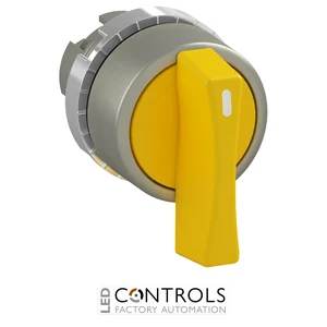 1SFA184822R9003 ABB P9MSVD0G Yellow 2-Position Maintained Selector Switch
