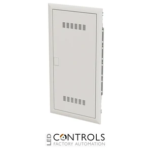 2CPX031385R9999 ABB UK648MV UK600 Flush-Mounted Ventilated Media Enclosure 4 Row 48 Module IP30 RAL 9016 White - image 2