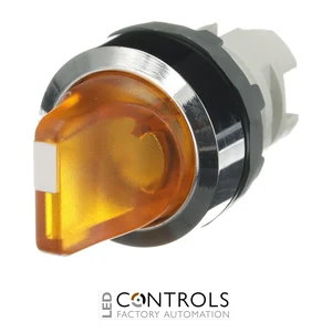 1SFA611210R3103 ABB M3SS1-31Y 3-Position Illuminated Selector Switch - image 3