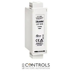 EXP1005 Lovato expansion module 2 analog outputs, opto-isolated 0/4...20mA