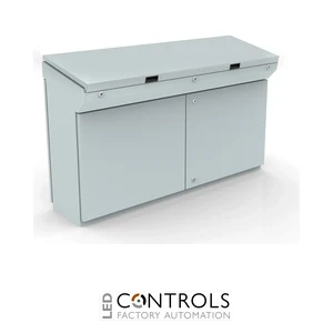 MPG10R5 nVent Hoffman Console, 985x1000x400, Compact enclosure, with MP, mild steel, IP66
