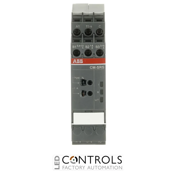 1SVR730840R0300 ABB CM-SRS.12S Current Monitoring Relay 24–240 V AC/DC