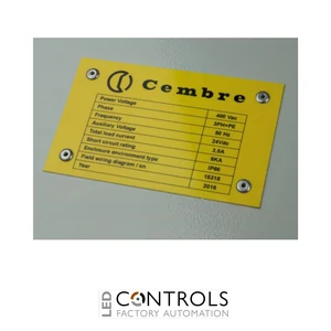 4117290 Cembre PLATE MG-VRT-RH 48237 (35X80 RE)