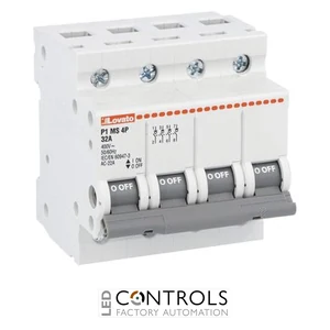 P1MS4P032 - MODULAR SWITCH DISCONNECTOR - 4P 32A
