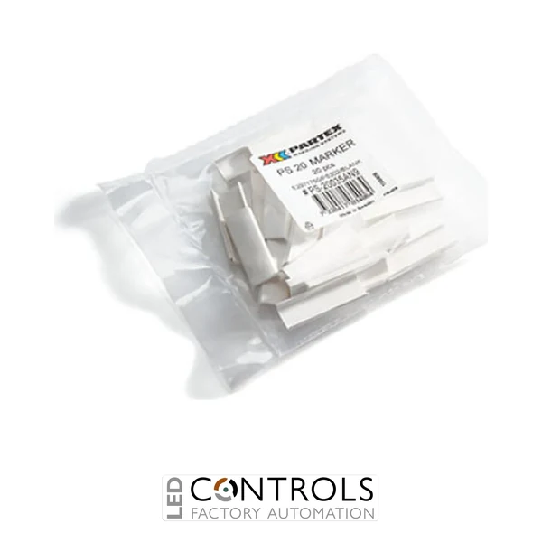 PS20-2 Partex White Space Module, 35.0mm length / 20, pack 20