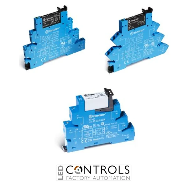 38.01.0.125.0060 Finder Modular Relay 16A 1pole 16A DC 110/125V