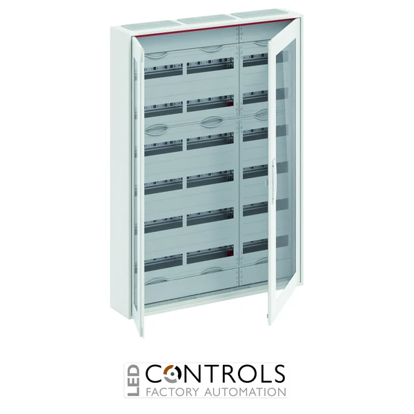 2CPX052260R9999 ABB CA37RT IP44 Distribution Enclosure 800x1100x160mm 216 Module Transparent Door