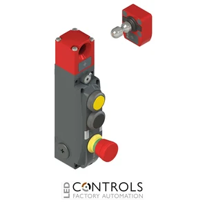NG 2D1D415U-F31 Pizzato NG series safety switch with lock and integrated control devices, with actuator