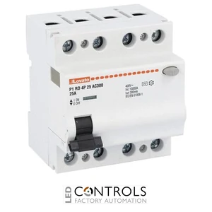 P1RD4P25AC300 - RES.CURRENT DEV.4P 25A IDN 300MA TYPE AC
