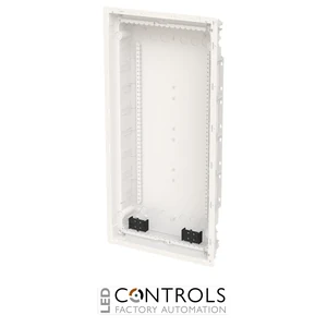 2CPX031116R9999 ABB UZB648 UK600 Recessed Wall Box with Grips 4 Row RAL 9016 White - image 2