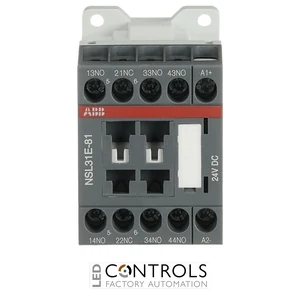 1SBH103001R8131 ABB NSL31E-81 3NO + 1NC Contactor Relay 24V 50/60Hz
