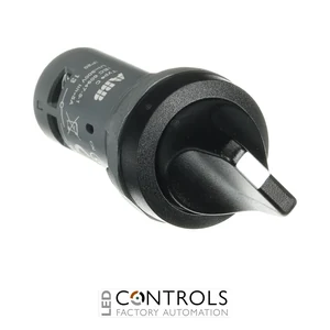 1SFA619201R1076 ABB C2SS2-10B-11 Black 2-Position Maintained Compact Selector Switch 1 NO + 1 NC - image 3