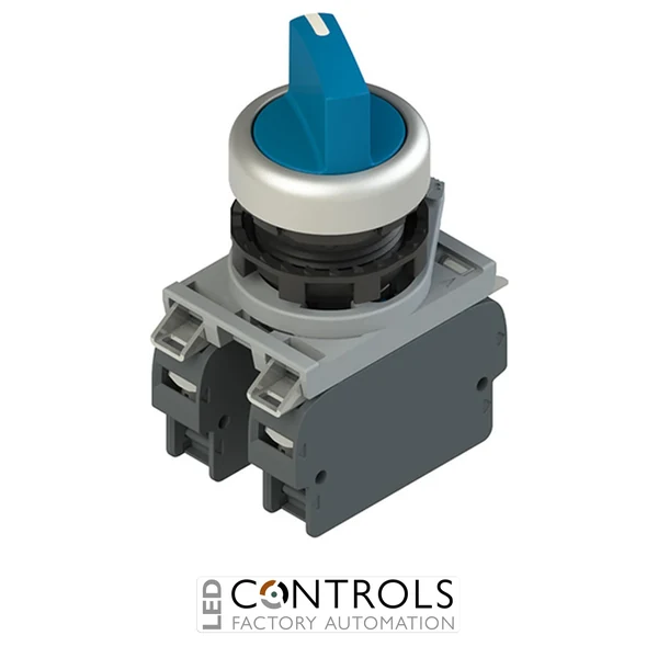E2 AC-DXBC2243 Pizzato Complete unit with 4 positions selectors, fixing adapter and contacts