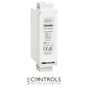 EXP1003 Lovato expansion module 2 relay outputs, rated 5A 250VAC