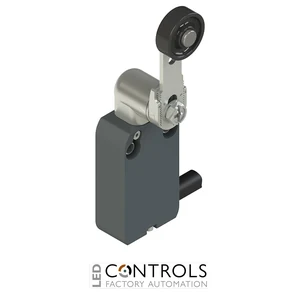 NF B022KF-DN2 Pizzato Modular prewired switch with adjustable straight metal revolving lever diam. 20 roller