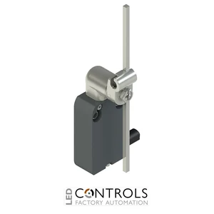 NF B022LB-DN2 Pizzato Modular prewired switch with metal revolving lever with adjustable square stainless steel rod 3x3x125