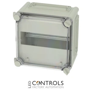 2539600 Fibox MC EKHA 191913 T-2FSH 1x9M Enclosure, Polycarbonate Transparent cover