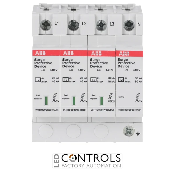 2CTB803973R1400 ABB OVR T2 3N 40-440 P QS Surge Protective Device