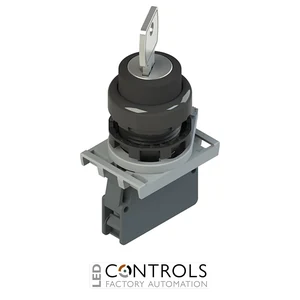 E2 AC-DXBC1601 Pizzato Complete unit with key selector, fixing adapter and contacts