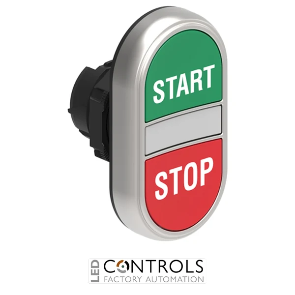 LOVATO LPCBL7133 DOUBLE TOUCH BUTTON GREEN/RED START-STOP