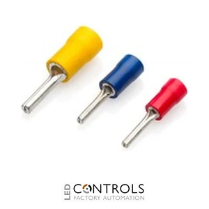 YP14 Partex Yellow 14mm Pin Terminal (PK100)