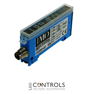 FX3/0P-0F IMO Photo-Electric Switch Amp. For Optical Fibre, M8 Plug
