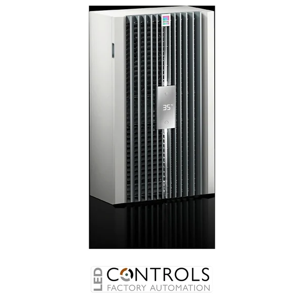 SK3180.800 Rittal Blue e+ S wall-mounted cooling unit, 780 W, with condensate evaporator R-513A Refrigerant