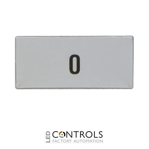 8LM2TAU200 - """PUSH-BUTTON LABEL """"O"""""""